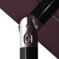 vidaXL Sonnenschirm mit Aluminium-Mast 3-lagig Bordeauxrot 3,5 m vidaXL Sonnenschirm mit Aluminium-Mast 3-lagig Bordeauxrot 3,5 m