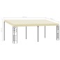 vidaXL Wand-Pavillon 6x3x2,5 m Cremeweiß vidaXL Wand-Pavillon 6x3x2,5 m Cremeweiß