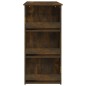 vidaXL Bartisch mit Regal Räuchereiche 102x50x103,5cm Holzwerkstoff vidaXL Bartisch mit Regal Räuchereiche 102x50x103,5cm Holzwerkstoff