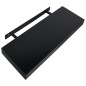 vidaXL Schweberegale 2 Stk. Schwarz 40x20x3,8 cm vidaXL Schweberegale 2 Stk. Schwarz 40x20x3,8 cm