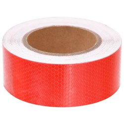 vidaXL Reflektorband Rot 5 cmx20 m PVC