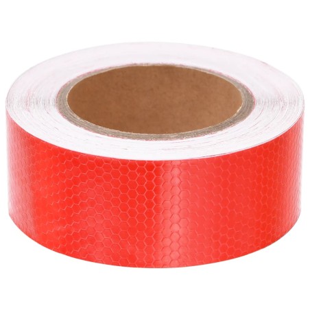 vidaXL Reflektorband Rot 5 cmx20 m PVC