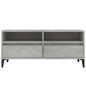vidaXL TV-Schrank Betongrau 100x34,5x44,5 cm Holzwerkstoff vidaXL TV-Schrank Betongrau 100x34,5x44,5 cm Holzwerkstoff