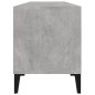 vidaXL TV-Schrank Betongrau 100x34,5x44,5 cm Holzwerkstoff vidaXL TV-Schrank Betongrau 100x34,5x44,5 cm Holzwerkstoff