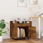 vidaXL Bürowagen Räuchereiche 60x45x60 cm Holzwerkstoff vidaXL Bürowagen Räuchereiche 60x45x60 cm Holzwerkstoff