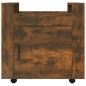 vidaXL Bürowagen Räuchereiche 60x45x60 cm Holzwerkstoff vidaXL Bürowagen Räuchereiche 60x45x60 cm Holzwerkstoff