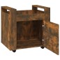 vidaXL Bürowagen Räuchereiche 60x45x60 cm Holzwerkstoff vidaXL Bürowagen Räuchereiche 60x45x60 cm Holzwerkstoff