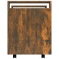 vidaXL Bürowagen Räuchereiche 60x45x60 cm Holzwerkstoff vidaXL Bürowagen Räuchereiche 60x45x60 cm Holzwerkstoff