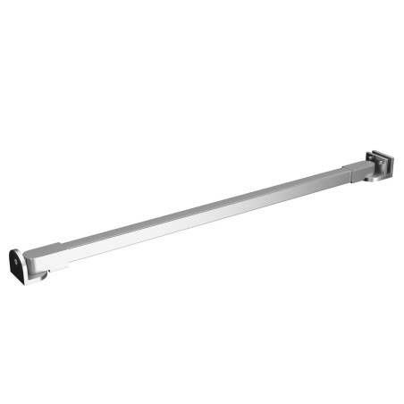 vidaXL Duschwand-Stabilisierungsstange Edelstahl 47,5 cm 