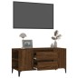 vidaXL TV-Schrank Braun Eichen-Optik 102x44,5x50 cm Holzwerkstoff vidaXL TV-Schrank Braun Eichen-Optik 102x44,5x50 cm Holzwerkstoff