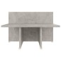 vidaXL Couchtisch Betongrau 111,5x50x33 cm Holzwerkstoff vidaXL Couchtisch Betongrau 111,5x50x33 cm Holzwerkstoff