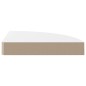 vidaXL Eck-Schweberegal Hochglanz-Weiß 25x25x3,8 cm MDF vidaXL Eck-Schweberegal Hochglanz-Weiß 25x25x3,8 cm MDF