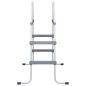 vidaXL Pool-Leiter Grau 84 cm Stahl vidaXL Pool-Leiter Grau 84 cm Stahl