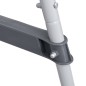 vidaXL Pool-Leiter Grau 84 cm Stahl vidaXL Pool-Leiter Grau 84 cm Stahl