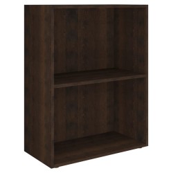vidaXL Bücherregal Holzwerkstoff 60x31x78 cm Räuchereiche