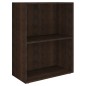 vidaXL Bücherregal Holzwerkstoff 60x31x78 cm Räuchereiche vidaXL Bücherregal Holzwerkstoff 60x31x78 cm Räuchereiche