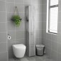 vidaXL Badschrank Grau Sonoma 25x26,5x170 cm Holzwerkstoff vidaXL Badschrank Grau Sonoma 25x26,5x170 cm Holzwerkstoff