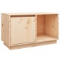 vidaXL TV-Schrank 74x35x44 cm Massivholz Kiefer vidaXL TV-Schrank 74x35x44 cm Massivholz Kiefer