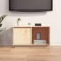 vidaXL TV-Schrank 74x35x44 cm Massivholz Kiefer vidaXL TV-Schrank 74x35x44 cm Massivholz Kiefer