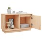 vidaXL TV-Schrank 74x35x44 cm Massivholz Kiefer vidaXL TV-Schrank 74x35x44 cm Massivholz Kiefer