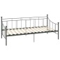 vidaXL Tagesbett-Rahmen Grau Metall 90×200 cm vidaXL Tagesbett-Rahmen Grau Metall 90×200 cm