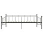 vidaXL Tagesbett-Rahmen Grau Metall 90×200 cm vidaXL Tagesbett-Rahmen Grau Metall 90×200 cm