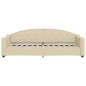 Tagesbett Creme 80x200 cm Stoff Tagesbett Creme 80x200 cm Stoff
