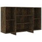 vidaXL Sideboard Räuchereiche 120x30x75 cm Holzwerkstoff vidaXL Sideboard Räuchereiche 120x30x75 cm Holzwerkstoff