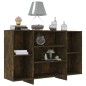 vidaXL Sideboard Räuchereiche 120x30x75 cm Holzwerkstoff vidaXL Sideboard Räuchereiche 120x30x75 cm Holzwerkstoff