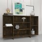 vidaXL Sideboard Räuchereiche 120x30x75 cm Holzwerkstoff vidaXL Sideboard Räuchereiche 120x30x75 cm Holzwerkstoff