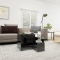vidaXL Satztische 3-tlg. Hochglanz-Schwarz Holzwerkstoff vidaXL Satztische 3-tlg. Hochglanz-Schwarz Holzwerkstoff