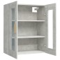 vidaXL Hängeschrank Betongrau 69,5x34x90 cm vidaXL Hängeschrank Betongrau 69,5x34x90 cm