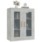 vidaXL Hängeschrank Betongrau 69,5x34x90 cm vidaXL Hängeschrank Betongrau 69,5x34x90 cm