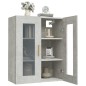 vidaXL Hängeschrank Betongrau 69,5x34x90 cm vidaXL Hängeschrank Betongrau 69,5x34x90 cm