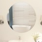 vidaXL Rahmenloser Spiegel Rund 90 cm Glas vidaXL Rahmenloser Spiegel Rund 90 cm Glas