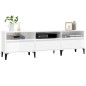vidaXL TV-Schrank Hochglanz-Weiß 150x30x44,5 cm Holzwerkstoff vidaXL TV-Schrank Hochglanz-Weiß 150x30x44,5 cm Holzwerkstoff