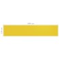 vidaXL Balkon-Sichtschutz Gelb 120x600 cm HDPE vidaXL Balkon-Sichtschutz Gelb 120x600 cm HDPE