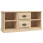 vidaXL TV-Schrank Sonoma-Eiche 99,5x35,5x48 cm Holzwerkstoff vidaXL TV-Schrank Sonoma-Eiche 99,5x35,5x48 cm Holzwerkstoff