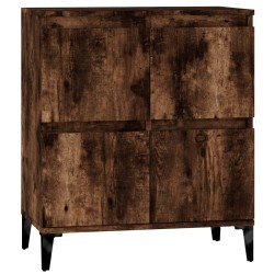 vidaXL Sideboard Räuchereiche 60x35x70 cm Holzwerkstoff