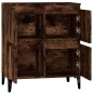 vidaXL Sideboard Räuchereiche 60x35x70 cm Holzwerkstoff vidaXL Sideboard Räuchereiche 60x35x70 cm Holzwerkstoff