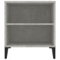 vidaXL TV-Schrank Betongrau 102x44,5x50 cm Holzwerkstoff vidaXL TV-Schrank Betongrau 102x44,5x50 cm Holzwerkstoff