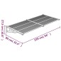 vidaXL Türvordach Schwarz und Transparent 239x90 cm Polycarbonat vidaXL Türvordach Schwarz und Transparent 239x90 cm Polycarbonat