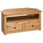 vidaXL TV-Eckschrank 93 x 49 x 49 cm Massivholz Panama-Kiefer vidaXL TV-Eckschrank 93 x 49 x 49 cm Massivholz Panama-Kiefer
