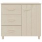 vidaXL Sideboard HAMAR Honigbraun 90x40x80 cm Massivholz Kiefer vidaXL Sideboard HAMAR Honigbraun 90x40x80 cm Massivholz Kiefer