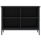 vidaXL Schuhregal Schwarz 69x35x50 cm Holzwerkstoff vidaXL Schuhregal Schwarz 69x35x50 cm Holzwerkstoff