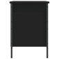 vidaXL Schuhregal Schwarz 69x35x50 cm Holzwerkstoff vidaXL Schuhregal Schwarz 69x35x50 cm Holzwerkstoff