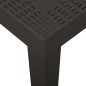 vidaXL Gartentisch Anthrazit 79x65x72 cm Kunststoff vidaXL Gartentisch Anthrazit 79x65x72 cm Kunststoff