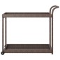 vidaXL Barwagen Braun 100x45x83 cm Poly Rattan vidaXL Barwagen Braun 100x45x83 cm Poly Rattan