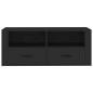 vidaXL TV-Schrank Schwarz 100x35x40 cm Holzwerkstoff vidaXL TV-Schrank Schwarz 100x35x40 cm Holzwerkstoff