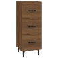 vidaXL Sideboard Braun Eichen-Optik 34,5x34x90 cm Holzwerkstoff vidaXL Sideboard Braun Eichen-Optik 34,5x34x90 cm Holzwerkstoff